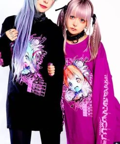 INVASION CLUB Kawaii Decomposition [Black] | LONG SLEEVE TEE -VERA’S EYECANDY Shop 02DC3B12 36D9 4BA0 AE3F 2201AA23DE8D 1 57d8aae7 5273 4d66 9cd6 bd514f96217d 700x700