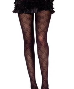 MUSIC LEGS All Mesh Argyle | STOCKINGS
