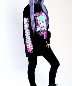 INVASION CLUB Kawaii Decomposition [Black] | LONG SLEEVE TEE -VERA’S EYECANDY Shop 3611E109 F40B 43EA 9884 133452CAD4C4 093f69bb d813 43e4 85d8 efe1ff0c0a84 700x700
