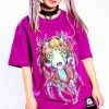 INVASION CLUB Mens Clothing Phage-Chan [Purple] | T-SHIRT** -VERA’S EYECANDY Shop 40C3B94B 3BBF 4446 B3BA FB805315D091 521662b0 2c2c 4460 9d4d 32a8cdf65b76 700x700