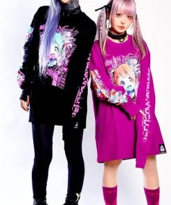 INVASION CLUB Kawaii Decomposition [Black] | LONG SLEEVE TEE -VERA’S EYECANDY Shop 8208B4C0 084B 4BD9 854E ED6B8A9D9881 1 2234c22f 6dec 43db 89a7 b0b17e8a22a1 700x700