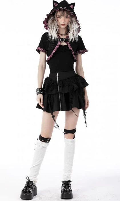 Mesmerise | CROPPED HOODIE DARK IN LOVE Cats Mesmerise | CROPPED HOODIE -VERA’S EYECANDY Shop BW105 10 8f445ac7 0e40 4d8a a3b8