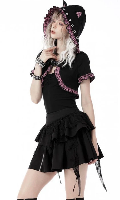 Mesmerise | CROPPED HOODIE DARK IN LOVE Cats Mesmerise | CROPPED HOODIE -VERA’S EYECANDY Shop BW105 11 87fe57c1 dcb4 4045 9c16