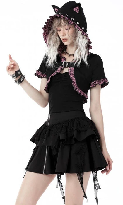 Mesmerise | CROPPED HOODIE DARK IN LOVE Cats Mesmerise | CROPPED HOODIE -VERA’S EYECANDY Shop BW105 12 293dc0c4 89c8 4529 8e64