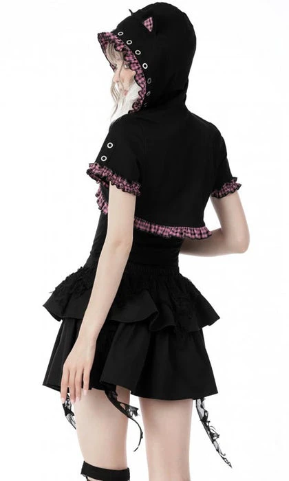 Mesmerise | CROPPED HOODIE DARK IN LOVE Cats Mesmerise | CROPPED HOODIE -VERA’S EYECANDY Shop BW105 13 6478a940 761f 488c acf6