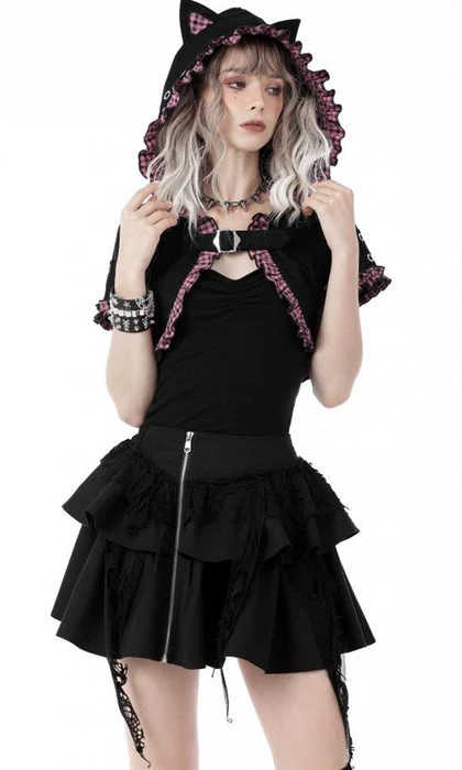 Mesmerise | CROPPED HOODIE DARK IN LOVE Cats Mesmerise | CROPPED HOODIE -VERA’S EYECANDY Shop BW105 3 3807ee4d 7451 45f6 bc8c