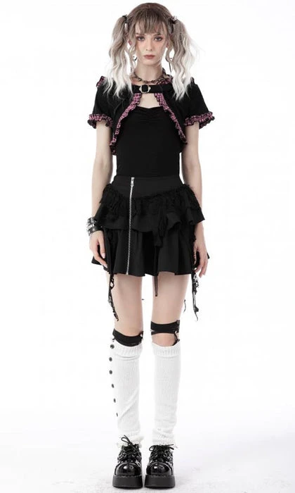 Mesmerise | CROPPED HOODIE DARK IN LOVE Cats Mesmerise | CROPPED HOODIE -VERA’S EYECANDY Shop BW105 7 ff63b5a5 820d 45c8 8601