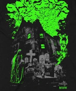 BESERK CLOTHING Bats Graveyard Creeper [Green] | FITTED T-SHIRT -VERA’S EYECANDY Shop Beserk Graveyard Creeper Ladies Fitted Shirt Green 9a09c231 d7e9 4691 a6a9 46da50f0835f 700x700