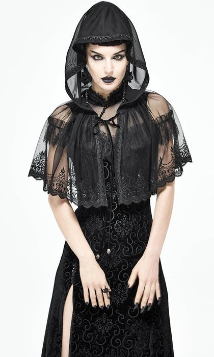 DEVIL FASHION All Void Century | HOODED CAPELET - Image 4