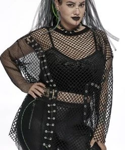 PUNK RAVE Cyberpunk Proxy | MESH TOP [PLUS SIZE]