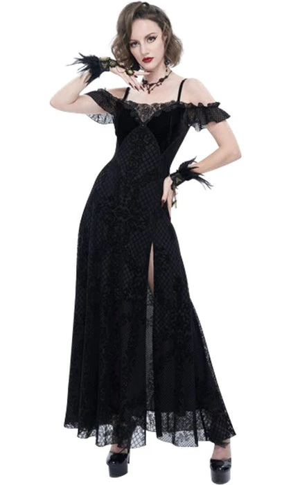 DEVIL FASHION All Dark Empress | DRESS