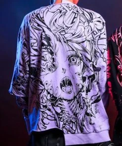 INVASION CLUB Anime & Manga Conjugation [Lavender] | PULLOVER -VERA’S EYECANDY Shop IMG 3105 700x700