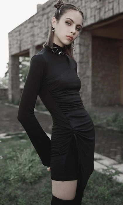 PUNK RAVE Techwear Mystique | DRESS - Image 12