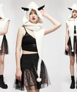 PUNK RAVE All Vivisector [White] | HOODED SCARF* -VERA’S EYECANDY Shop OPS 260WJF 14 15d94d6a 6515 4ff3 b28e 6c29e58648de 700x700