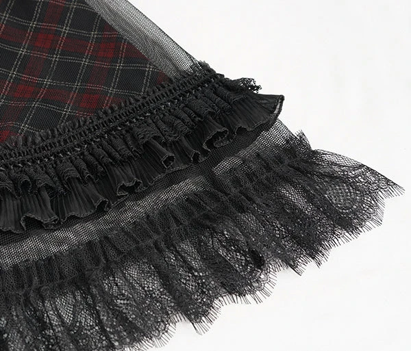 Dark Garnet | DRESS* DEVIL FASHION Punky Colour Dark Garnet | DRESS* -VERA’S EYECANDY Shop SKT143 15 e8a7d3ff 088d 4137 8d7e