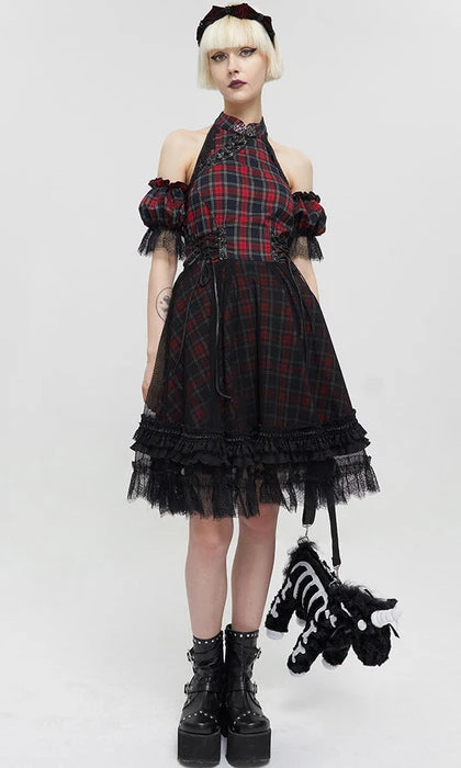 Dark Garnet | DRESS* DEVIL FASHION Punky Colour Dark Garnet | DRESS* -VERA’S EYECANDY Shop SKT143 3 7bbca089 80f5 4c21 988d