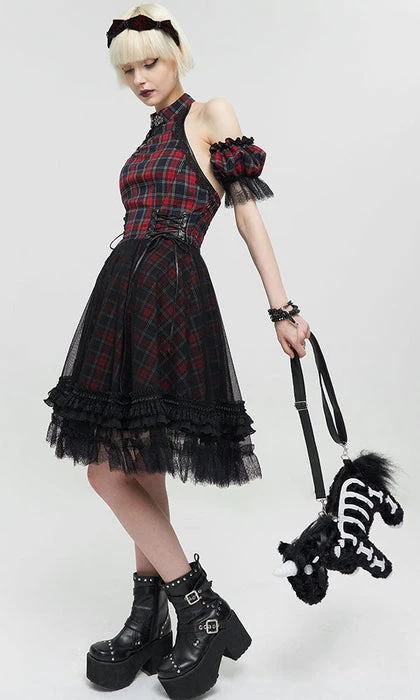 Dark Garnet | DRESS* DEVIL FASHION Punky Colour Dark Garnet | DRESS* -VERA’S EYECANDY Shop SKT143 4 aef59678 6f4d 42b0 b2dc