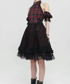 DEVIL FASHION Punky Colour Dark Garnet | DRESS* 7 DEVIL FASHION Punky Colour Dark Garnet | DRESS* -VERA’S EYECANDY Shop SKT143 5 64d9f2ef 77f1 4daf 90bd 0d5dbe8439e1 700x700