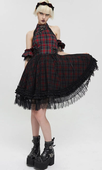 Dark Garnet | DRESS* DEVIL FASHION Punky Colour Dark Garnet | DRESS* -VERA’S EYECANDY Shop SKT143 7 02d25041 98ef 428b ae3a