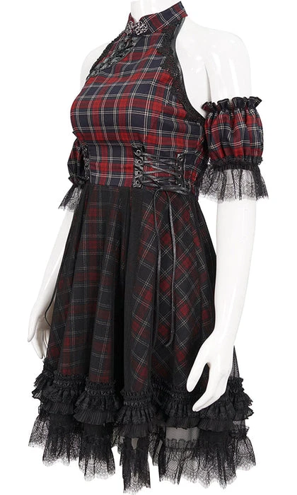 Dark Garnet | DRESS* DEVIL FASHION Punky Colour Dark Garnet | DRESS* -VERA’S EYECANDY Shop SKT143 9 347791ab 9061 4aa9 9334