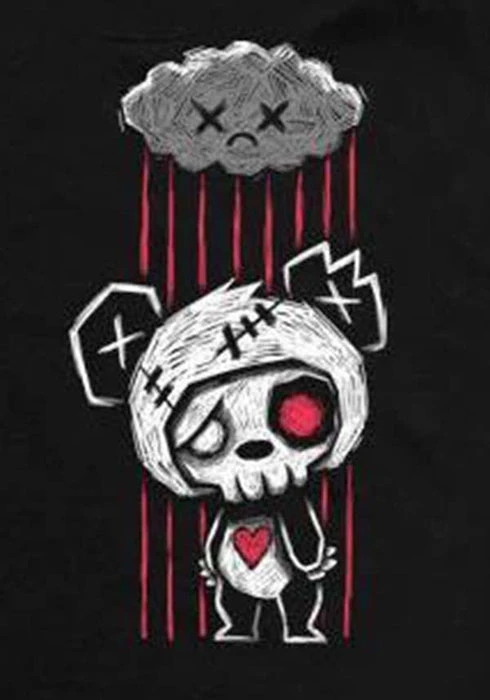 A Bad Day | T-SHIRT AKUMU INK Mens Clothing A Bad Day | T-SHIRT -VERA’S EYECANDY Shop akumu ink a bad day t shirt