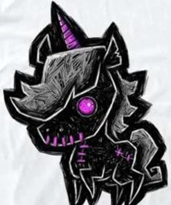 AKUMU INK Mens Clothing The Mythical Misfit [White] | T-SHIRT -VERA’S EYECANDY Shop akumu ink the mythical misfit white t shirt 2 700x700