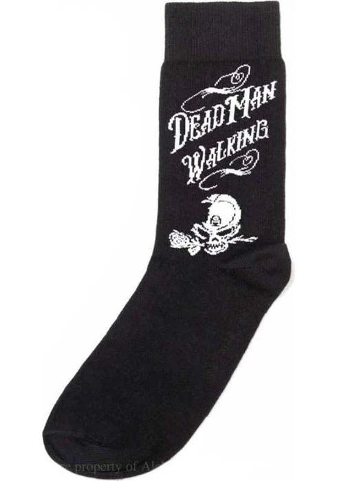 ALCHEMY GOTHIC Bats Dead Man Walking | SOCKS* - Image 2