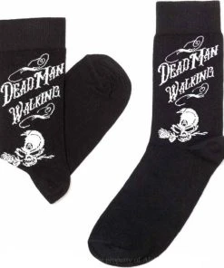 ALCHEMY GOTHIC Bats Dead Man Walking | SOCKS*