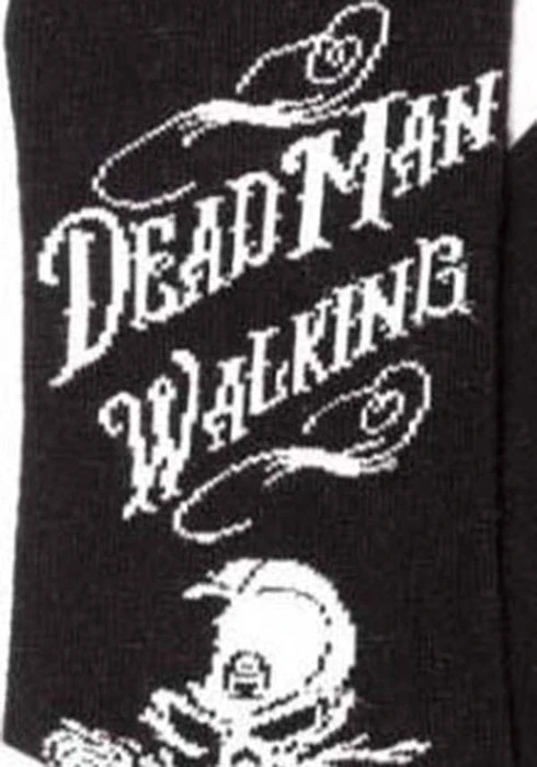ALCHEMY GOTHIC Bats Dead Man Walking | SOCKS* - Image 3