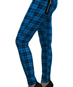 BANNED ALTERNATIVE All Forever Yours [Blue Check] | SKINNY JEANS*