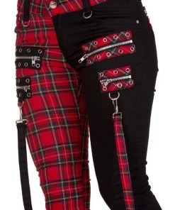 BANNED ALTERNATIVE Punky Colour Jetsetter Tartan | JEANS -VERA’S EYECANDY Shop banned apparel jetsetter trousers 2 3 4ce06991 166f 43c1 bc00 2dd07085e54f 700x700