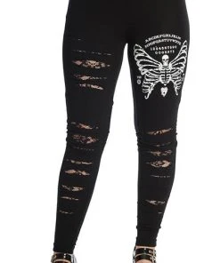 BANNED ALTERNATIVE All Skeleton Butterfly | LEGGINGS