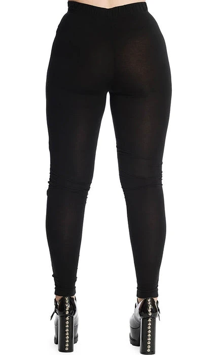 BANNED ALTERNATIVE All Skeleton Butterfly | LEGGINGS - Image 3