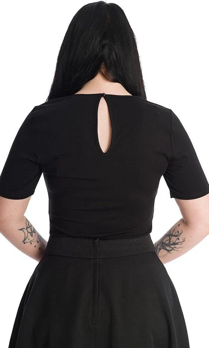 BANNED ALTERNATIVE Halloween Skeleton Heart | TOP - Image 6