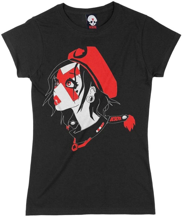 BESERK CLOTHING Mens Clothing Army Of Wonderland | FITTED T-SHIRT* - Image 5