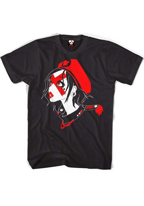 BESERK CLOTHING Mens Clothing Army Of Wonderland | FITTED T-SHIRT* - Image 2