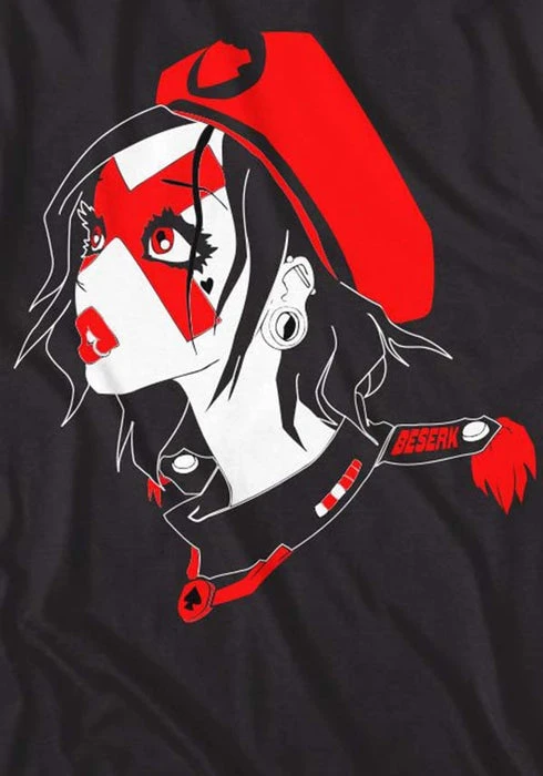 BESERK CLOTHING Mens Clothing Army Of Wonderland | FITTED T-SHIRT* - Image 3