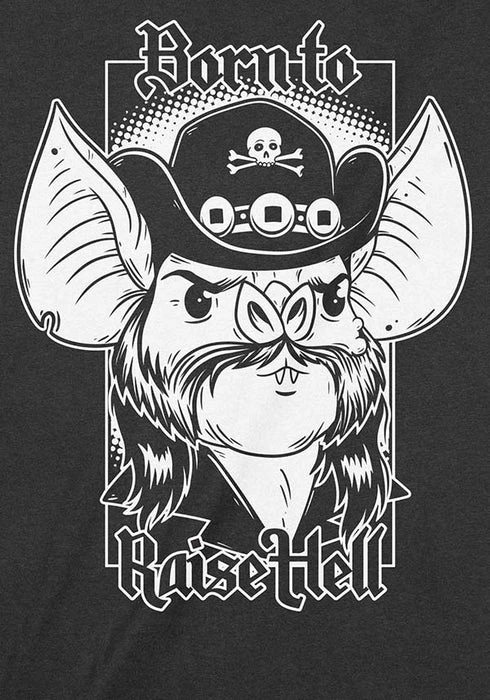 BESERK CLOTHING Bats Born To Raise Hell | STONEDEAF CHARITY T-SHIRT - Image 3