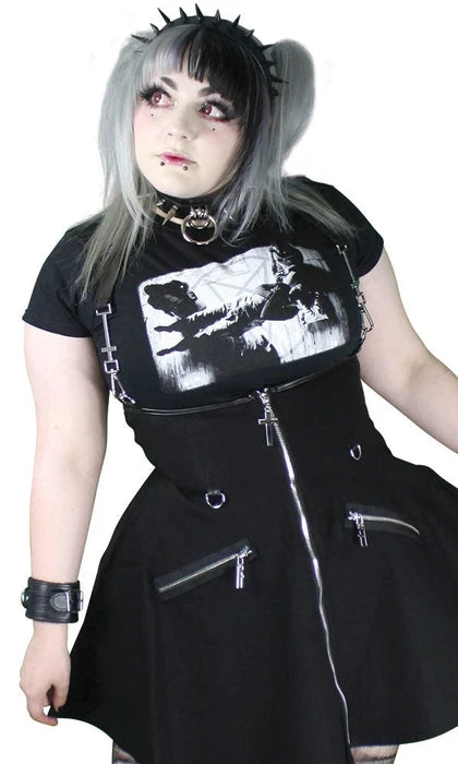 BESERK X THE CRAFT Halloween The Craft: Light As A Feather | FITTED T-SHIRT - Image 2