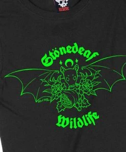 BESERK CLOTHING Beserk For Bats | STONEDEAF CHARITY FITTED T-SHIRT
