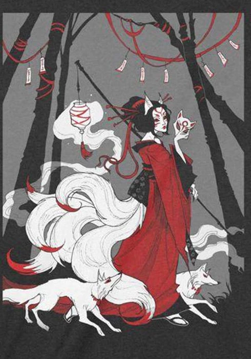 Kitsune Horrors | T-SHIRT BESERK CLOTHING Mens Clothing Kitsune Horrors | T-SHIRT -VERA’S EYECANDY Shop beserk kitsune horrors mens 03 2e407b49 34c5 4dc9 84d1