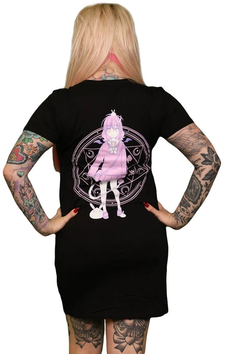 BESERK CLOTHING Anime & Manga Mahou Shoujo | T-SHIRT DRESS - Image 2