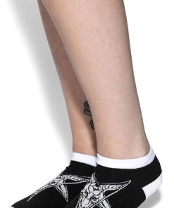 BLACKCRAFT Mens Clothing Baphomet | ANKLE SOCKS [2 Pack]* -VERA’S EYECANDY Shop blackcraft baphomet ankle socks 2 pack 4 bc46cf17 737c 471d ade7 51e8154803b3 700x700
