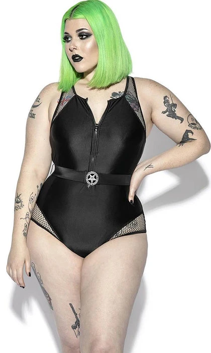 BLACKCRAFT Pentacles & Pentagrams Believe In Yourself | BELTED ONE PIECE