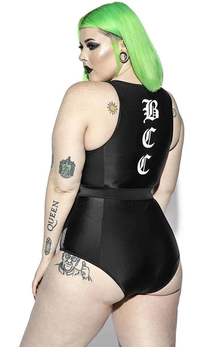 BLACKCRAFT Pentacles & Pentagrams Believe In Yourself | BELTED ONE PIECE - Image 5