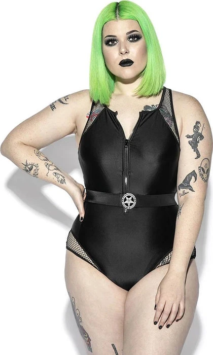 BLACKCRAFT Pentacles & Pentagrams Believe In Yourself | BELTED ONE PIECE - Image 3