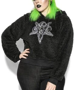 BLACKCRAFT Halloween BCC Goat [Black] | SHERPA HOODIE -VERA’S EYECANDY Shop blackcraft believe in yourself black sherpa hoodie 3 a374e7e1 1d19 48e7 804b 6996a1e5c68e 700x700
