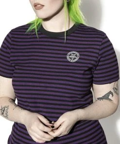 BLACKCRAFT All Believe In Yourself [Purple] | STRIPED T-SHIRT -VERA’S EYECANDY Shop blackcraft believe in yourself striped purple t shirt 4 6e1d25c1 2fde 4cf8 8ab0 bc464fddd428 700x700