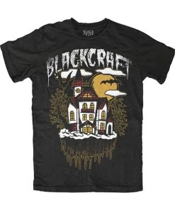 BLACKCRAFT Halloween Happy House | T-SHIRT -VERA’S EYECANDY Shop blackcraft happy house t shirt 1 d983958c 757f 496c 9cc9 ddf9d5a80432 1 700x700