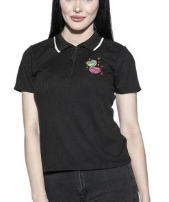BLACKCRAFT Halloween I Heart Satan | POLO SHIRT